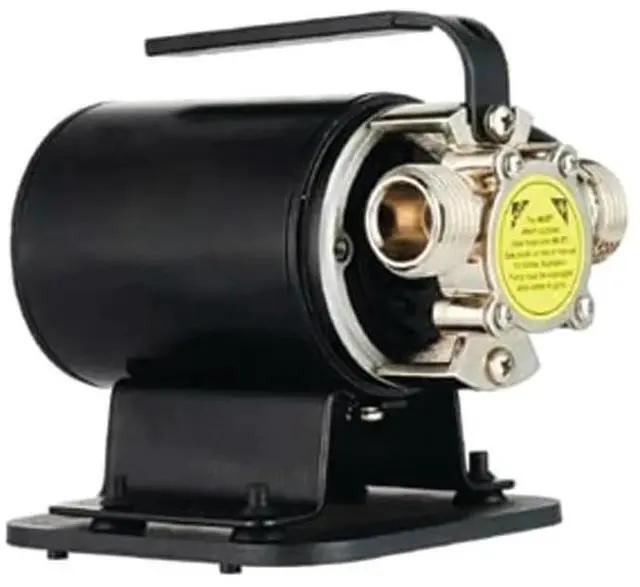 Main image of Livevie Leo Pump Transfer Pump Ergonomic Handle, Metal Volute, Oil-Free, Thermal Protection, Suction Attachment, Brass Adapters, 1/10HP 115V/60HZ