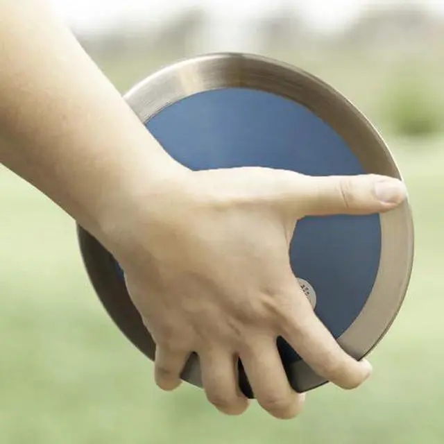 Alt view image 4 of 5 - Amber Sporting Goods Top Fly Discus Track & Field Training Discus Throwing Discus 80  85% Rim Weight IAAF Certified, 2kg