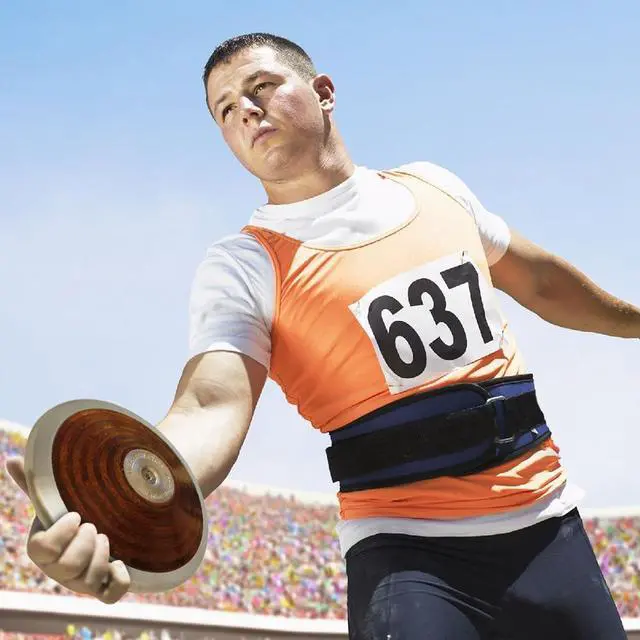 Alt view image 7 of 7 - Amber Sporting Goods Amazer Discus IAAF Certified Official Track & Field Throwing Discus 70% Rim Weight, 2KG