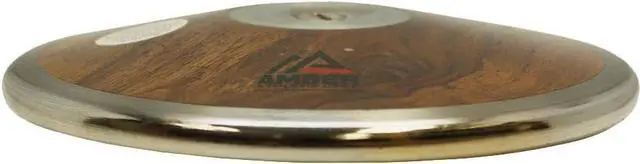 Alt view image 3 of 7 - Amber Sporting Goods Precision Wood Club Discus Balanced, Stable, Versatile Thrower's Companion Perfect for Track & Field Training and Competition, 1kg