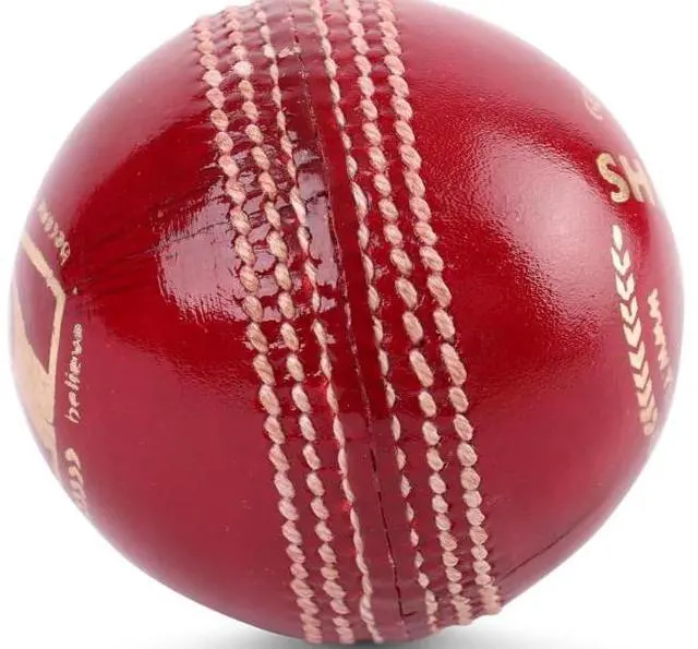 Alt view image 2 of 3 - SG Club Cricket Ball Leather(Red) Standard Size