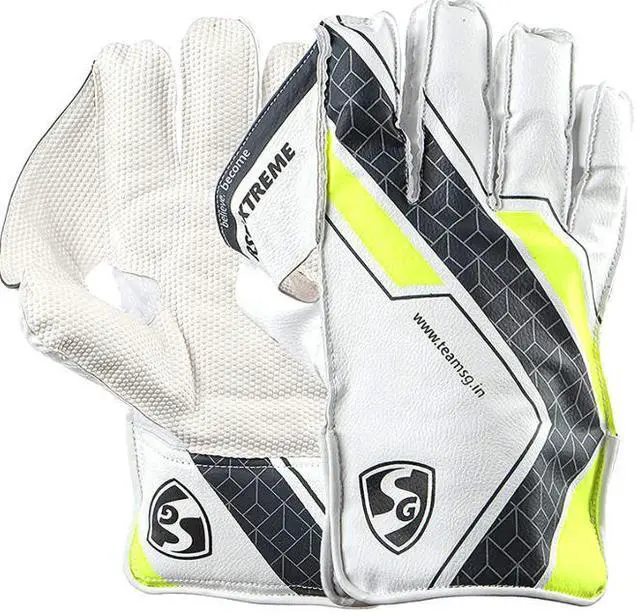Alt view image 3 of 3 - SG RSD Xtreme Wicket Keeping Gloves, Adult (Color May Vary) Men