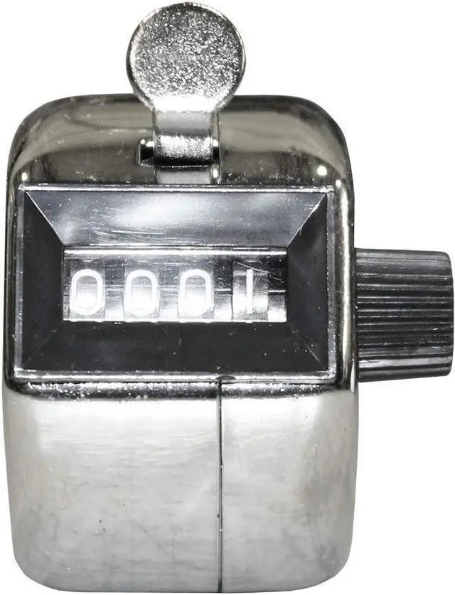 Main image of Amber Fight Gear Tally Counter Handheld, Mechanical Clicker with Finger Ring for Boxing, Track, Golf, Soccer, Walking, Carrom, and More Activities