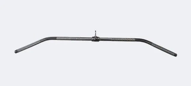Main image of Amber Fight Gear LAT Pull Machine Bar Ergonomic Grip for Lats, Shoulders & Arms Solid Steel, Revolving Hanger Optimal Length for Versatile Workouts, 48 inch
