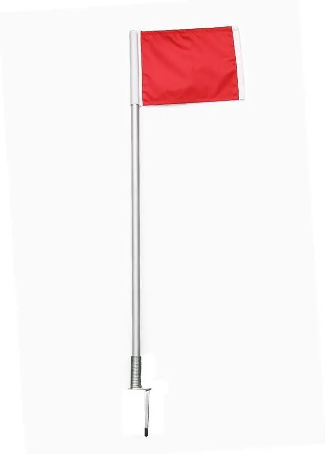 Alt view image 2 of 4 - Amber Fight Gear Official Corner Flags, 27mm PVC Post, Durable & Weather-Resistant for Outdoor Sports Fields, Training & Tournaments, Easy Setup, Set of 4