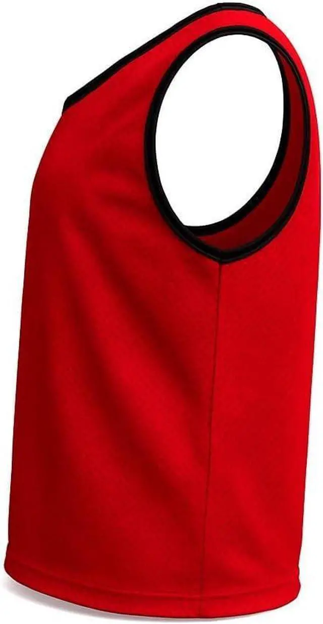 Main image of Amber Fight Gear Adult Mesh Practice Scrimmage Jerseys  Breathable Pinnie for Soccer, Basketball, Gym, Training, School Sports, Lightweight & Durable Team Vest for Games & Practice  12 Pack