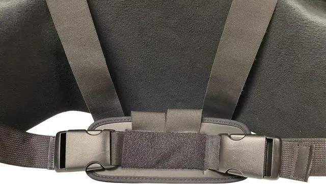 Alt view image 2 of 5 - Invincible Fight Gear Airflow Body Protector Heavy Hitter: Ultimate Chest Guard for Boxing, MMA, Kickboxing, Muay Thai - Coaching/Training, Black
