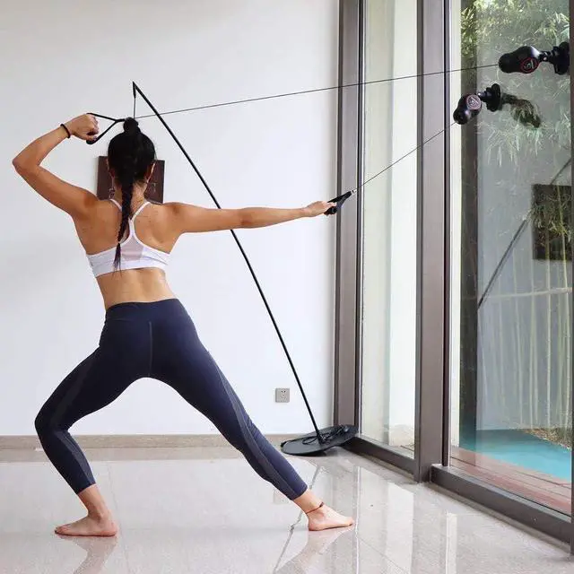 Alt view image 3 of 5 - Amber Fight Gear Resistance Rope Multi Trainer: Versatile Resistance Bands for Physical Therapy, Home Gym, and Strength Exercise Training - Men and Women