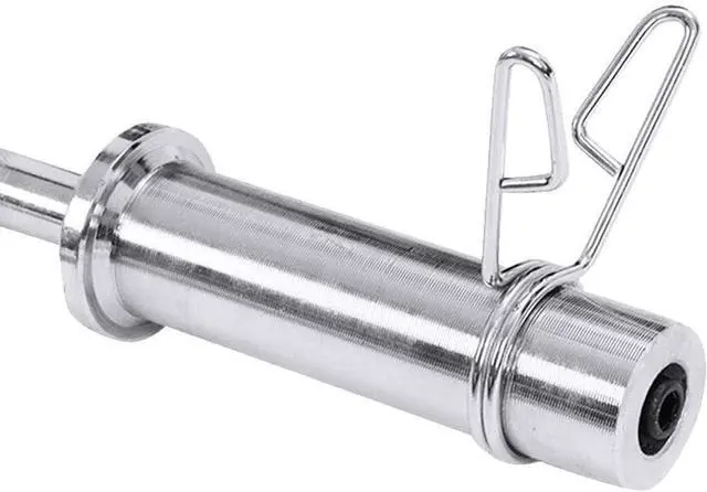 Alt view image 2 of 4 - Amber Fight Gear Ultimate Strength: Heavy Duty 20" Olympic Dumbbell Handles - Solid Steel Pair for Full-Body Home Gym Workouts (2 Dumbbells)
