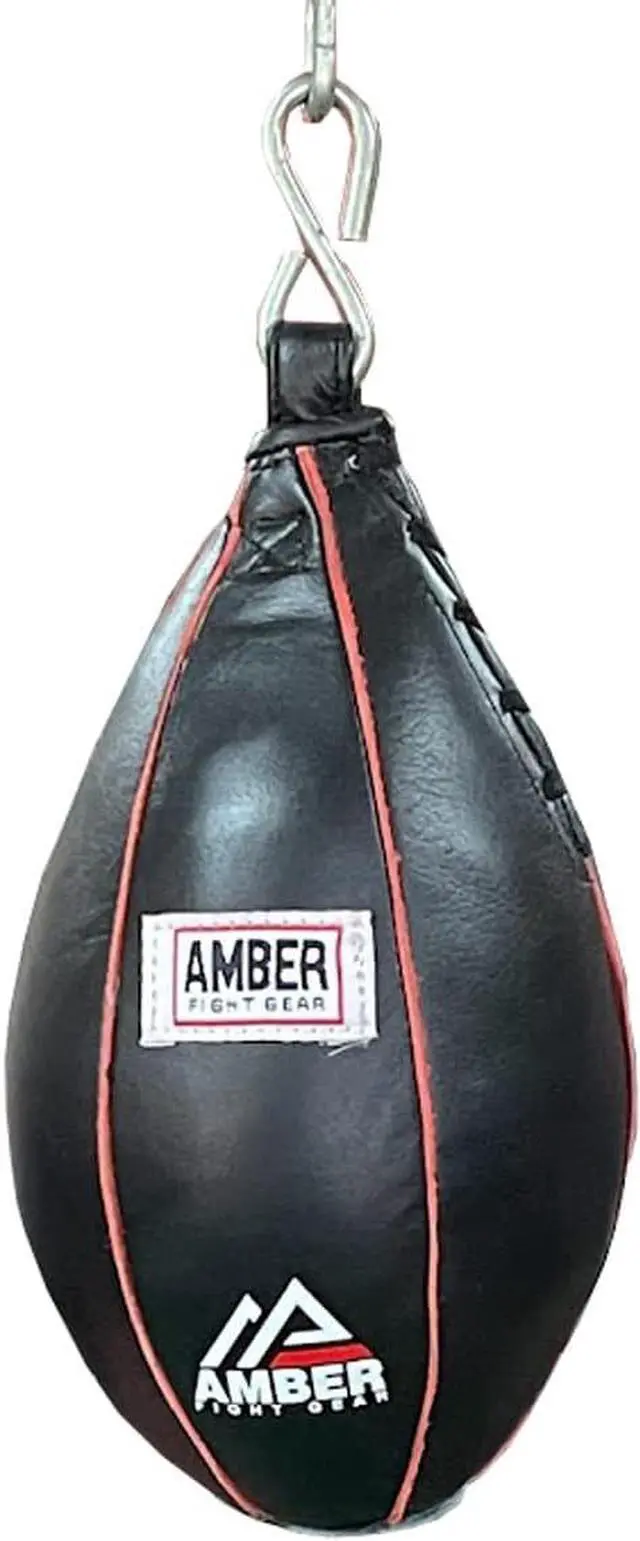 Main image of Amber Fight Gear Maize Ball Slip Ball for Boxing Kickboxing Muay Filled with Hanging Chain 5 x 9"