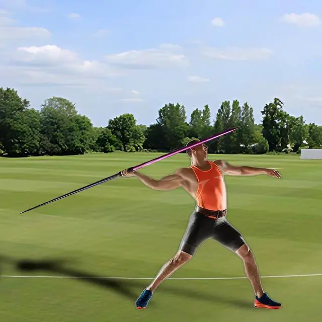 Alt view image 5 of 5 - Amber Fight Gear Conqueror 300 Mastering Track and Field Competition Throws with The IAAF Certified Javelin, Color May Vary