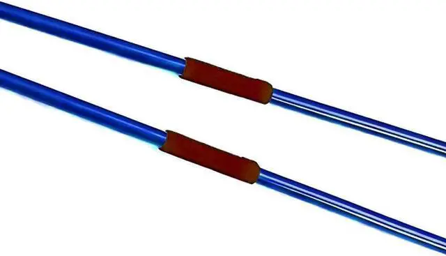 Alt view image 2 of 4 - Amber Fight Gear Precision Trident Rubber Tip Javelin for Safe & Effective Throws, Ideal for High School & College Athletes, Great for Technique Improvement, 800 & 600 Grams, Color May Vary