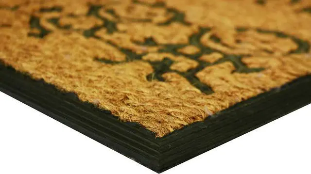 Alt view image 4 of 4 - LIVEVIE Welcome Home Doormat, Coir & Rubber, Outdoor/Indoor Entry Mat with Anti-Skid Backing, Stylish Decorative Design for Front Door & Patio 30x18 Inches