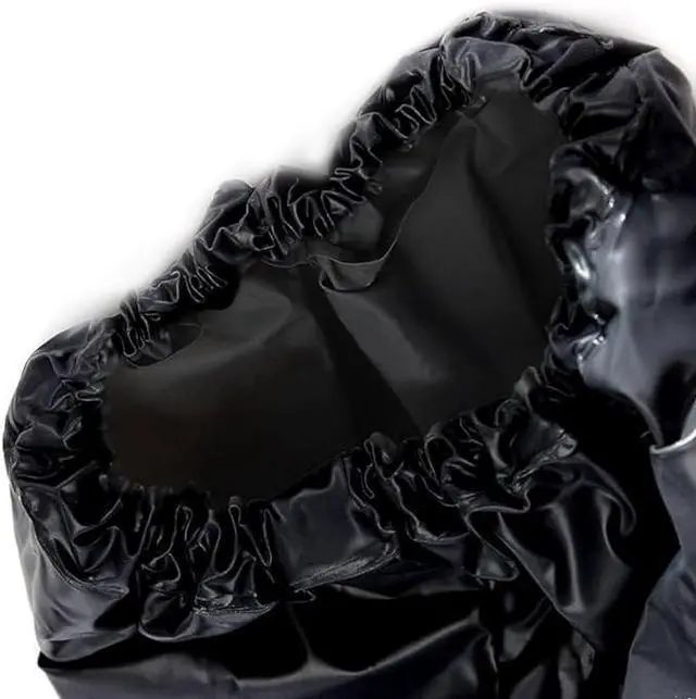 Alt view image 3 of 3 - Amber Fight Gear Extreme Sauna Suit for Weight Loss, Heavy-Duty Nylon Sweat Suit for Men & Women, Black