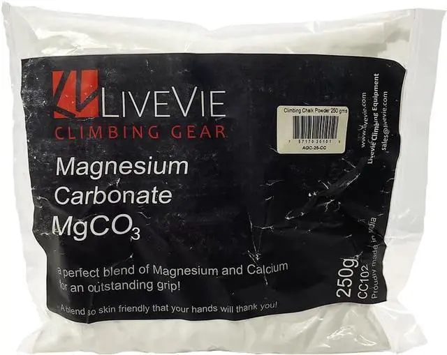 Alt view image 2 of 4 - Amber Fight Gear Gym Workout Anti Slip Chalk for Lifting Weights Gymnastics Crossfit Rock Climbing