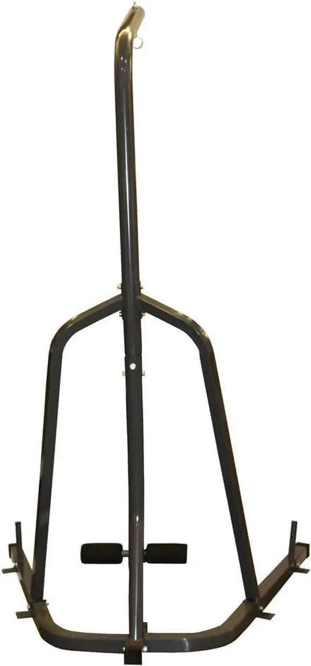 Alt view image 2 of 4 - Amber Fight Gear  The Champ Heavy Bag Stand, Single Station for Boxing, MMA, Muay Thai  Sturdy Steel Frame, Holds Heavy Bags up to 100 lbs  Ideal for Home & Small Gyms