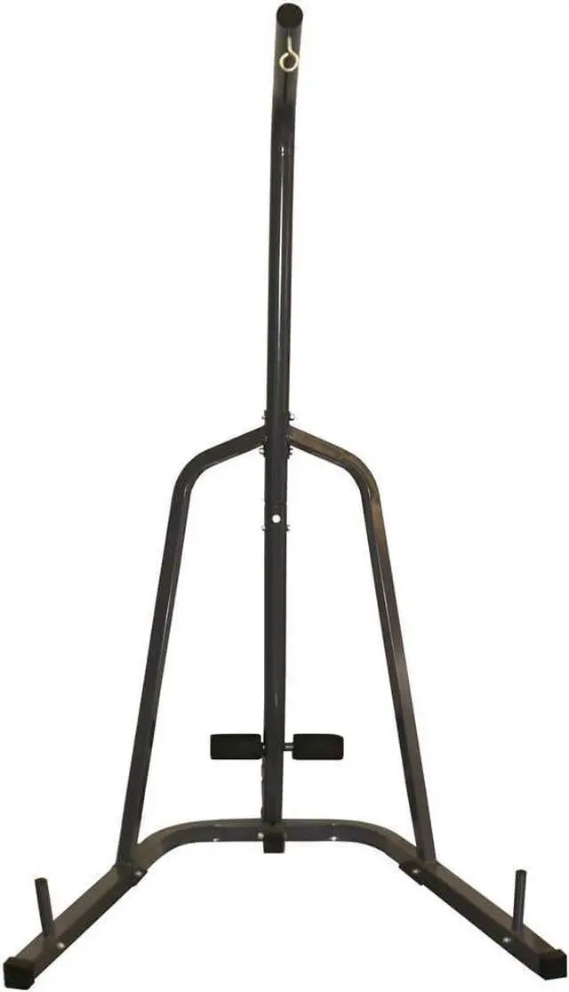 Main image of Amber Fight Gear  The Champ Heavy Bag Stand, Single Station for Boxing, MMA, Muay Thai  Sturdy Steel Frame, Holds Heavy Bags up to 100 lbs  Ideal for Home & Small Gyms