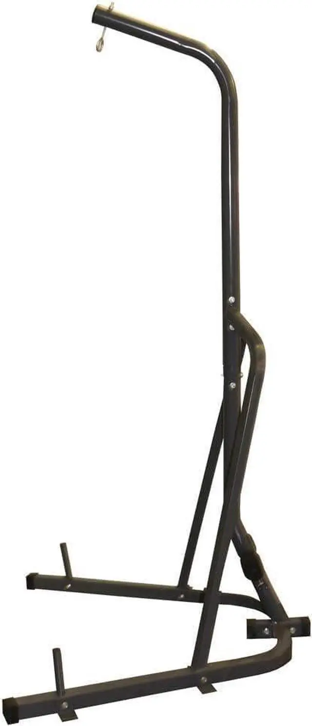 Alt view image 3 of 4 - Amber Fight Gear  The Champ Heavy Bag Stand, Single Station for Boxing, MMA, Muay Thai  Sturdy Steel Frame, Holds Heavy Bags up to 100 lbs  Ideal for Home & Small Gyms
