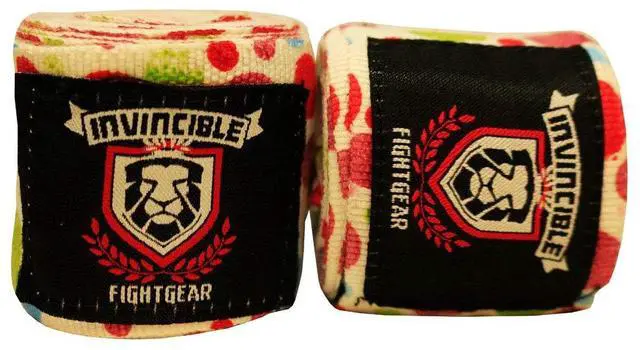 Alt view image 2 of 5 - Amber Fight Gear Elastic Thick Printed 180-Inch Handwraps - The Ultimate Athlete's Protection and Style Solution for Superior Performance and Comfort, Sold as a Pair