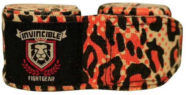 Alt view image 5 of 5 - Amber Fight Gear Elastic Thick Printed 180-Inch Handwraps - The Ultimate Athlete's Protection and Style Solution for Superior Performance and Comfort, Sold as a Pair Print2