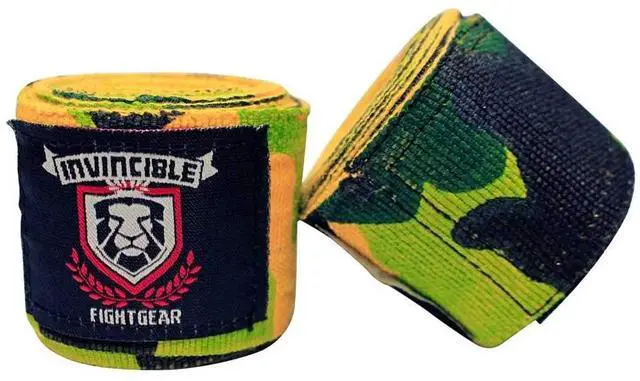 Alt view image 4 of 4 - Amber Fight Gear Elastic Thick Printed 180-Inch Handwraps - The Ultimate Athlete's Protection and Style Solution for Superior Performance and Comfort, Sold as a Pair Print3