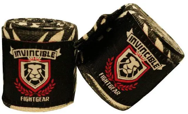 Alt view image 5 of 5 - Amber Fight Gear Elastic Thick Printed 180-Inch Handwraps - The Ultimate Athlete's Protection and Style Solution for Superior Performance and Comfort, Sold as a Pair Print4