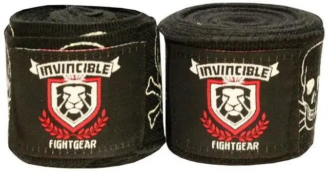 Main image of Amber Fight Gear Elastic Thick Printed 180-Inch Handwraps - The Ultimate Athlete's Protection and Style Solution for Superior Performance and Comfort, Sold as a Pair Print5
