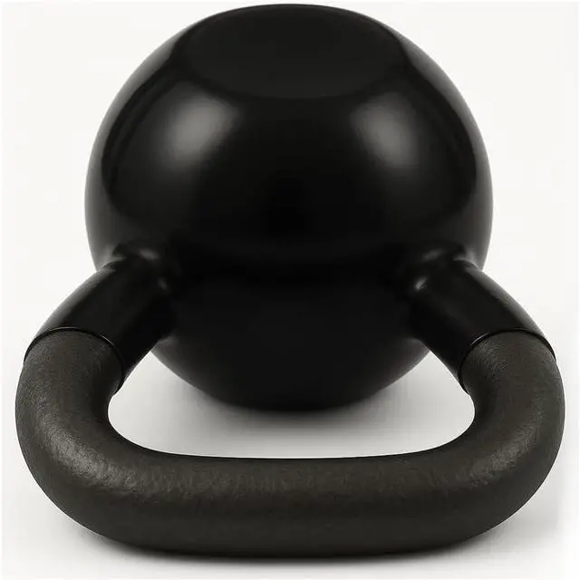 Alt view image 3 of 5 - Amber Fight Gear Vinyl Coated Kettlebell Weights: Your Ultimate Fitness Companion for Full-Body Workouts, Strength Training, and Core Conditioning, Men and Women