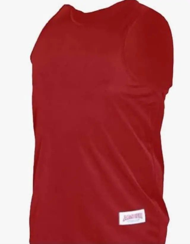 Alt view image 3 of 3 - Amber Fight Gear Premium Durable Boxing Jersey with Satin Finish Fabric - Comfortable & Stylish Training Gear for Unmatched Performance in Red