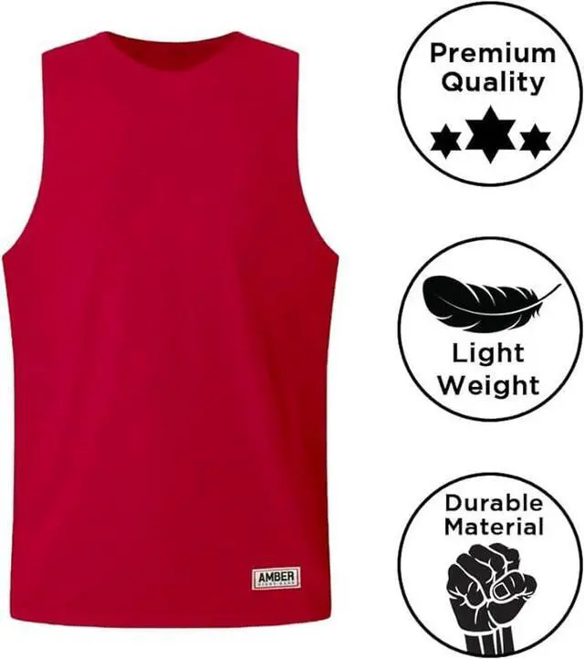Alt view image 3 of 4 - Amber Fight Gear Premium Durable Boxing Jersey with Satin Finish Fabric - Comfortable & Stylish Training Gear for Unmatched Performance Large