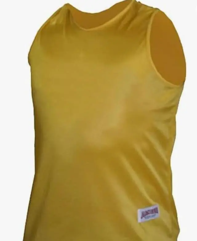 Alt view image 2 of 3 - Amber Fight Gear Premium Durable Boxing Jersey with Satin Finish Fabric - Comfortable & Stylish Training Gear for Unmatched Performance in Yellow X-Large