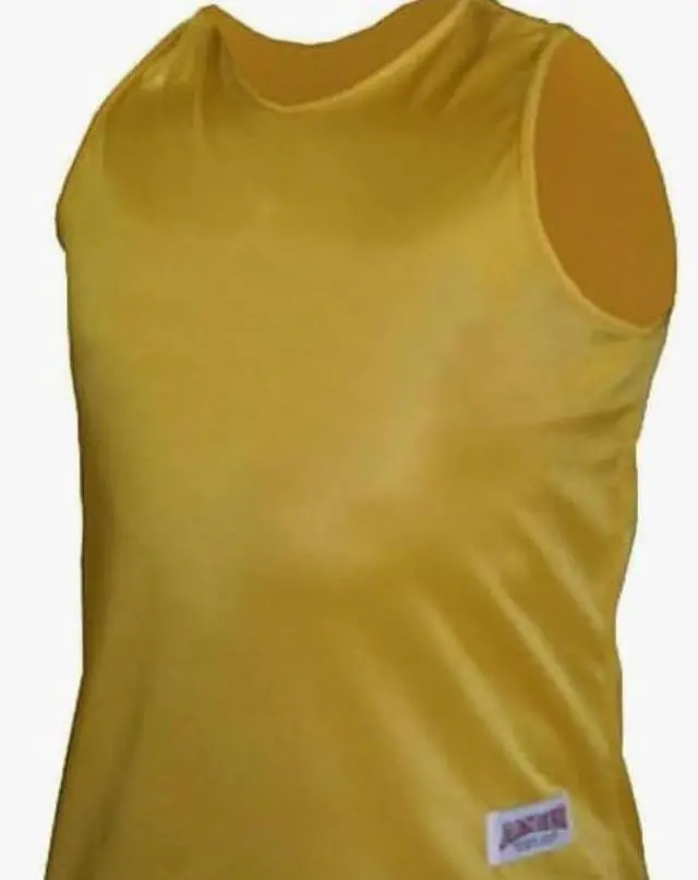 Alt view image 3 of 3 - Amber Fight Gear Premium Durable Boxing Jersey with Satin Finish Fabric - Comfortable & Stylish Training Gear for Unmatched Performance in Yellow X-Large
