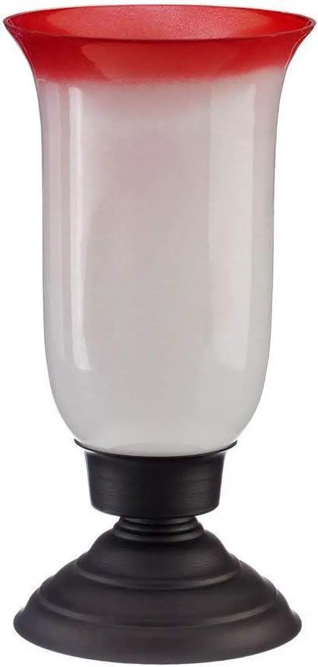 Alt view image 2 of 3 - Livevie Roseberry Collection Hurricane Handmade Glass Votive Candle Holders for Weddings and Home Decor (Set of 2), Large Small