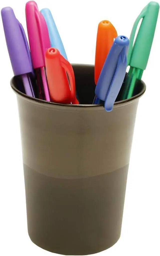 Alt view image 4 of 5 - LIVEVIE Millennium Collection Antique Copper Finish Tumbler - Versatile Bathroom Vanity Countertop Organizer, Kitchen Sink Accessory, Pencil Pen Makeup Brush Holder