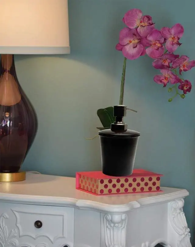 Alt view image 5 of 7 - LIVEVIE Millennium Collection Refillable Liquid Soap & Lotion Dispenser Set - Elegant Antique Copper Finish, Versatile for Bathroom Vanity, Kitchen Sink, Office, and Home Decor (Set of 2)