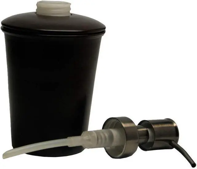 Alt view image 3 of 7 - LIVEVIE Millennium Collection Refillable Liquid Soap & Lotion Dispenser Set - Elegant Antique Copper Finish, Versatile for Bathroom Vanity, Kitchen Sink, Office, and Home Decor (Set of 2)