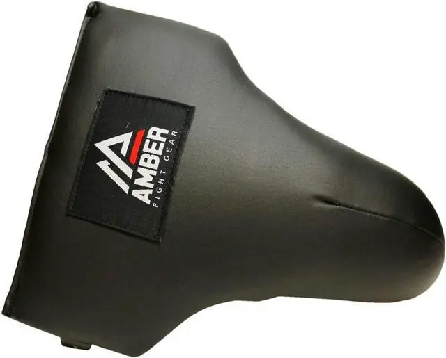 Alt view image 4 of 5 - Amber Fight Gear Groin & Abdominal Protector  EVA Foam, PU Leather, Deep Cup, Lightweight for MMA & Boxing