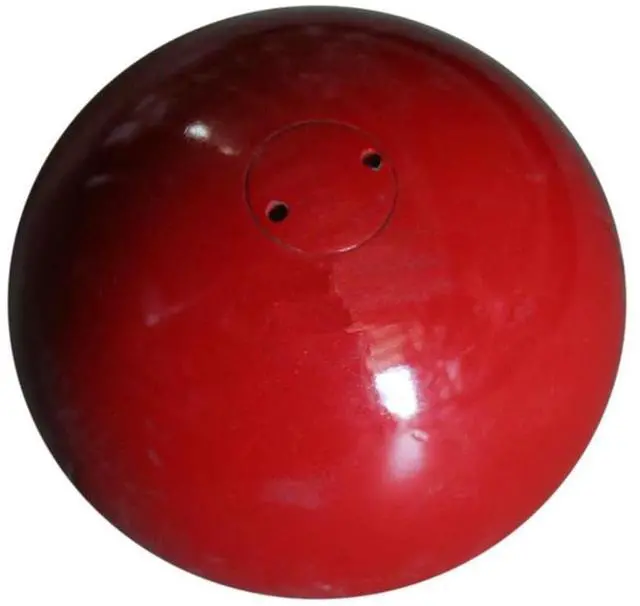 Alt view image 3 of 3 - Amber Fight Gear Precision Turned Iron Shot Put for Training & Competition, Solid Cast Iron, IAAF Specification, Polyurethane Coated, Color May Vary