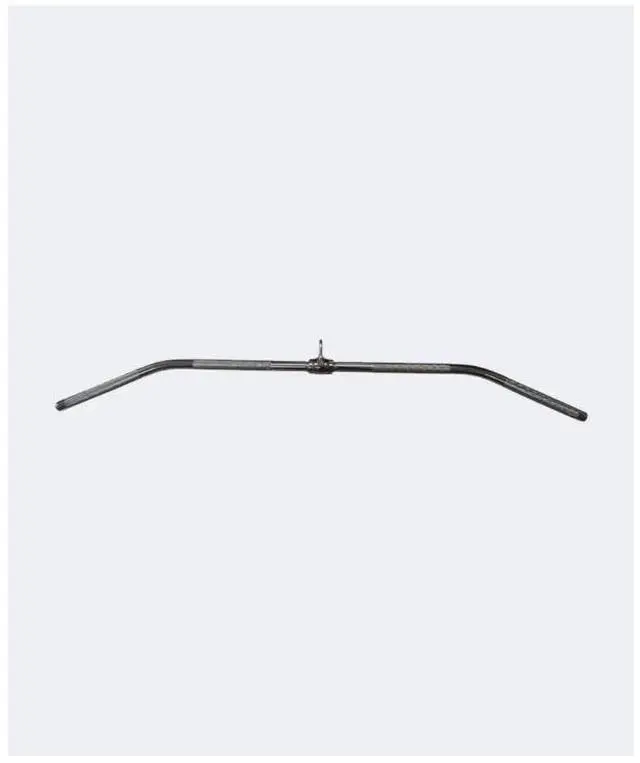 Alt view image 3 of 3 - Amber Fight Gear LAT Pull Machine Bar Ergonomic Grip for Lats, Shoulders & Arms Solid Steel, Revolving Hanger Optimal Length for Versatile Workouts, 48 inch