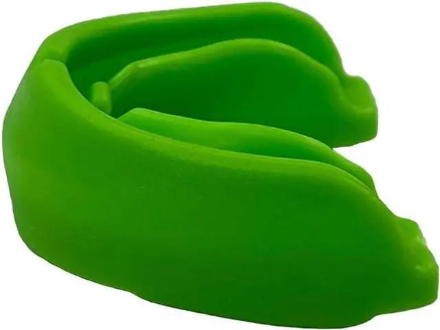 Alt view image 2 of 5 - Amber Fight Gear Power Mouthpiece with Case, Green, Adult