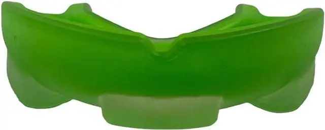 Alt view image 2 of 5 - Amber Fight Gear Pro Performance Mouthpiece with Case Green/Clear