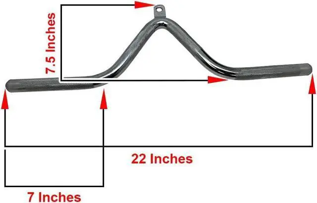Alt view image 5 of 5 - Amber Fight Gear Tricep Pressdown Bar