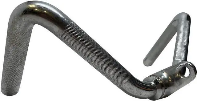 Main image of Amber Fight Gear Multi-Exercise Steel Bar, Versatile Fitness Equipment for Bicep Curls, Seated Rows, Triceps Pressdown | Chrome-Plated