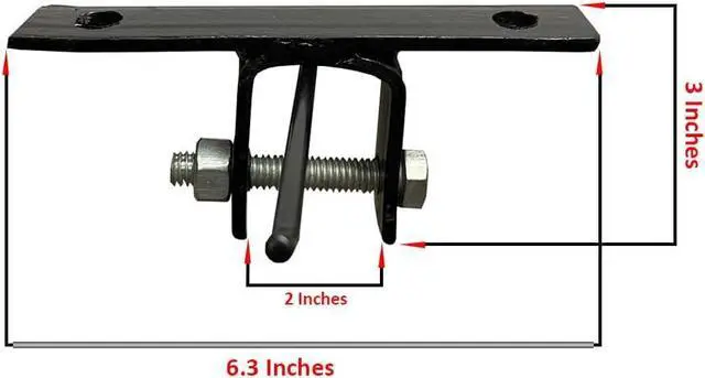 Alt view image 5 of 5 - Amber Fight Gear  Wooden Beam Heavy Bag Hanger Universal Mounting, Premium Quality, Space-Saving Design Securely Hang Your Heavy Bag