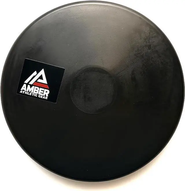 Alt view image 2 of 6 - Amber Fight Gear Robust Rubber Discus Durable Training Tool for Beginners & High School Athletes, Floor-Safe Design 1.75 kg
