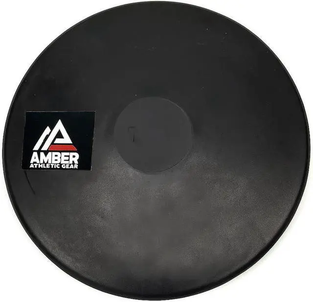 Main image of Amber Fight Gear Robust Rubber Discus Durable Training Tool for Beginners & High School Athletes, Floor-Safe Design 1.75 kg