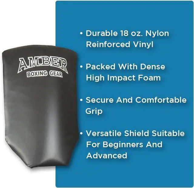 Alt view image 7 of 7 - Amber fight Gear Thai PowerKick Shield - A Revolutionary Training Companion for Perfecting Kicks for Boxing, Mauy Thai and Other Martial Arts