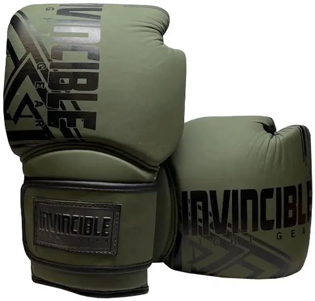 Alt view image 4 of 5 - Amber Sporting Goods  All Leather Pro Hybrid Boxing Gloves for Men & Women, Kickboxing, MMA, Muay Thai, Heavy Bag & Mitt Work  Durable, Breathable, Shock-Absorbing 14 oz.