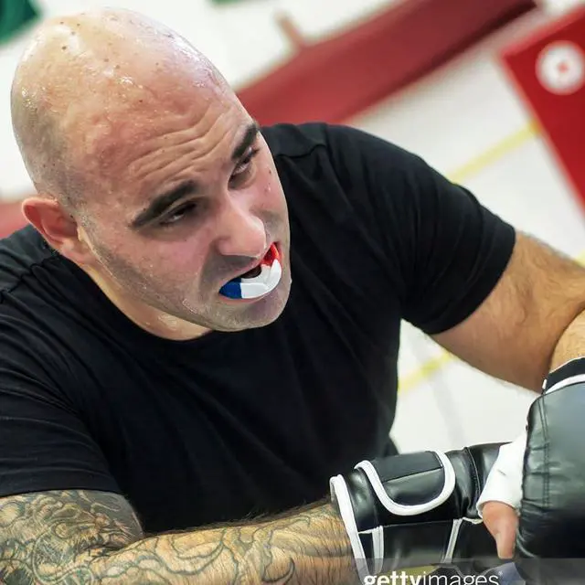 Alt view image 7 of 7 - Amber Fight Gear Ultimate Comfort and Protection Customizable Mouthpiece for Personalized Fit and Reliable Protection - Perfect for MMA, Boxing, Martial Arts, and All Contact Sports Red/White/Blue