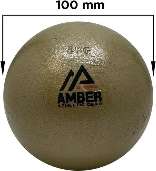 Alt view image 5 of 5 - Amber Fight Gear Cast Iron Shot Put Weights 1kg - 7.25kg (2.20lb - 16lb) - Ideal for Track & Field Training - Color May Vary